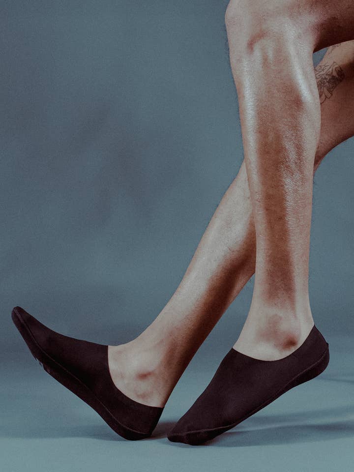 Secret High-cut No Show Socks | BLACK for wholesale by sheec socks