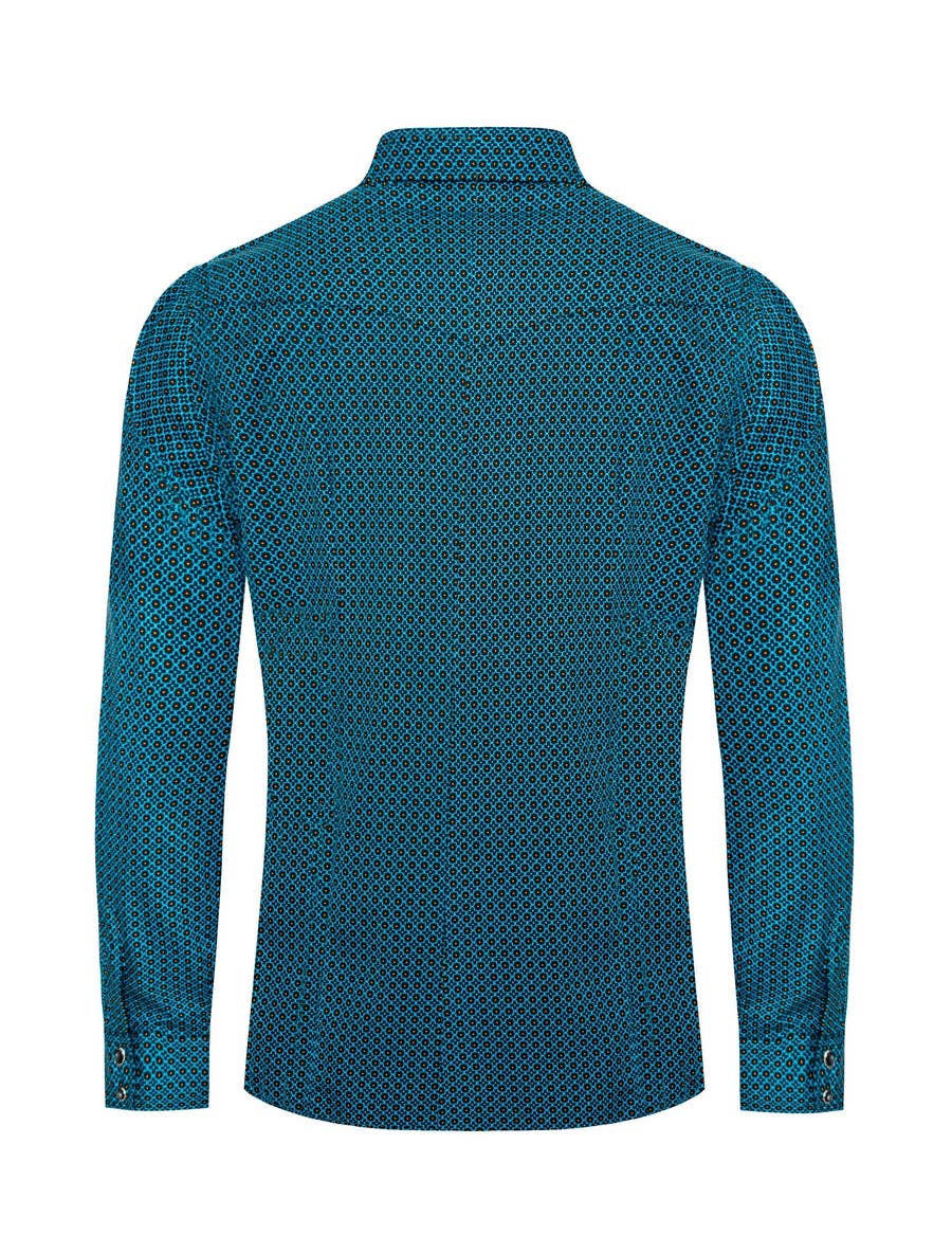 Rodeo Clothing - Wholesale Button Down Shirt - Women's - Women's Western Print Shirts -LS100-1061