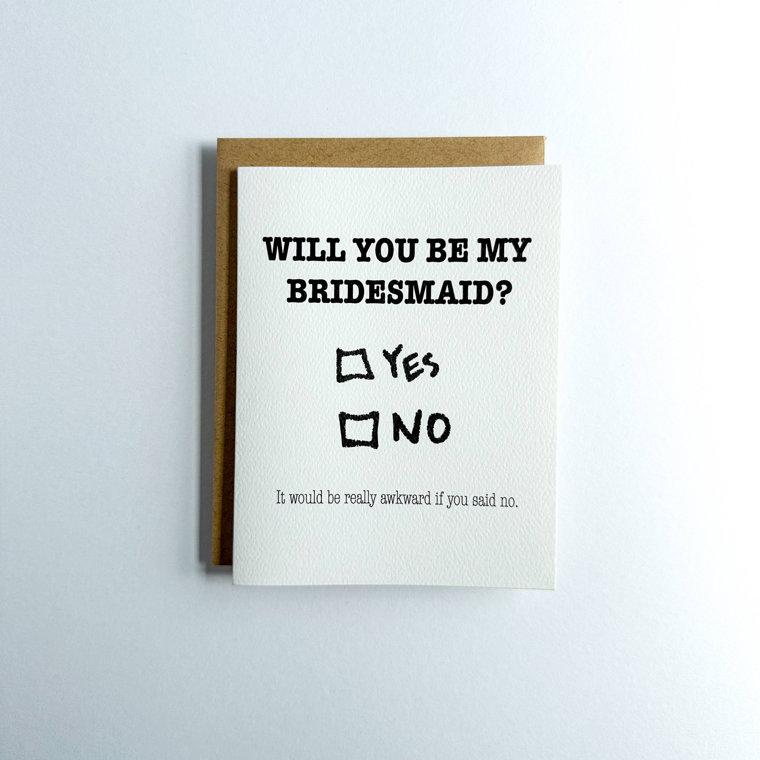 Wild Card Creations – Großhandel Hochzeitskarte – Bridesmaidposal1