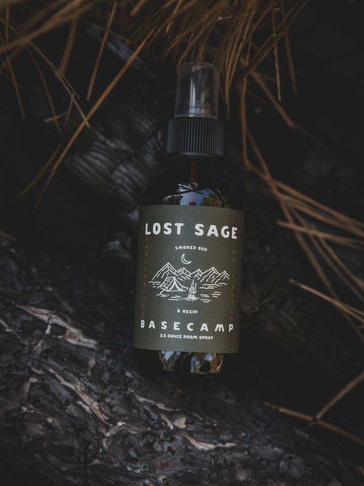 Basecamp Room Spray for wholesale by Lost Sage