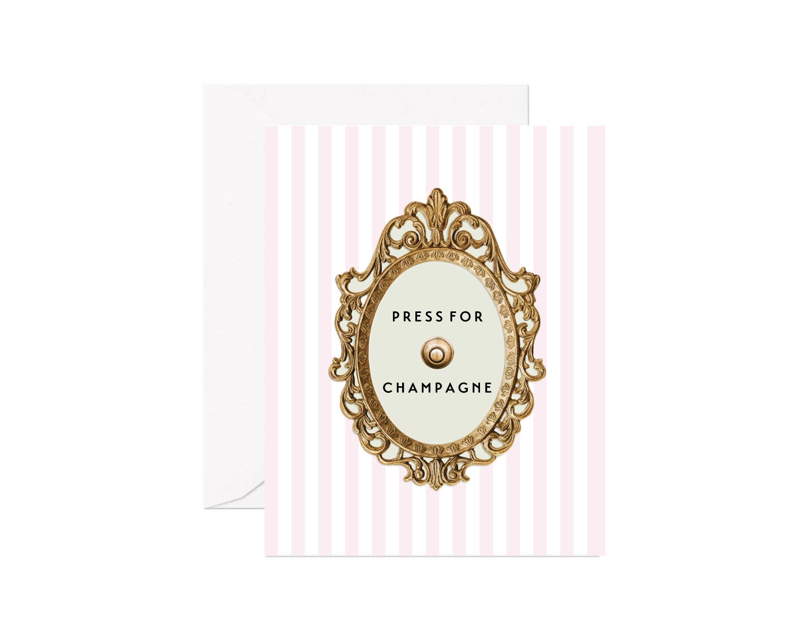 Socialvites - Wholesale Congratulations Card - Press For Champagne Greeting Card