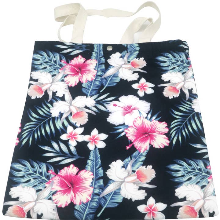 R-M3.2 BAG1023-001-2 Einkaufstasche 40x33cm Blumen für den Großhandel von Menga Trading