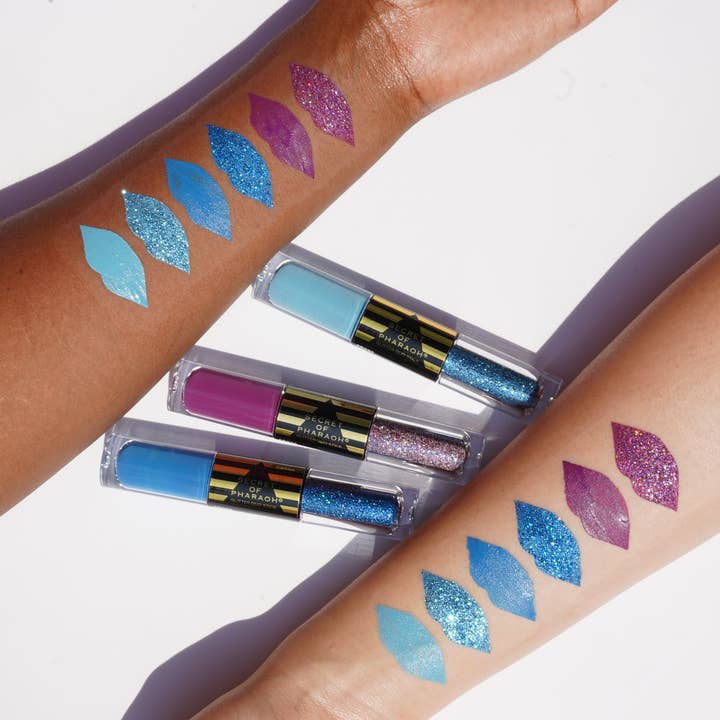 EBIN NEW YORK - Wholesale Body Glitter/Shimmer - Secret of Pharaoh Glitter Duo Stick - Dark Lotus2