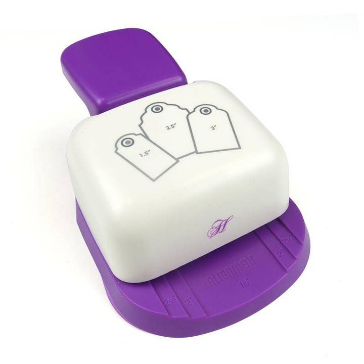 Ecstasy Crafts Distributing - Venta al por mayor Utensilio para manualidades - Premier Craft Tools - Perforadora para etiquetas con bordes2