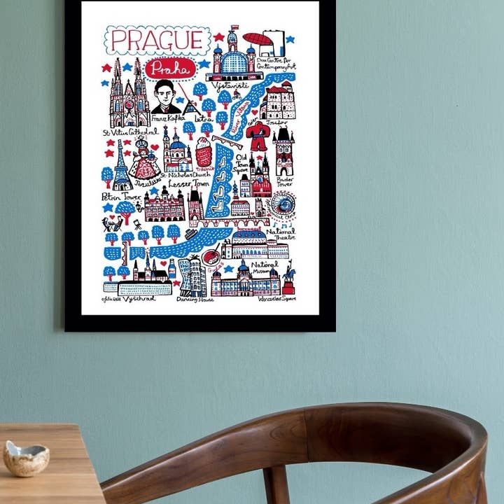 Julia Gash - Wholesale Art Print - Prague Prints & Cards1
