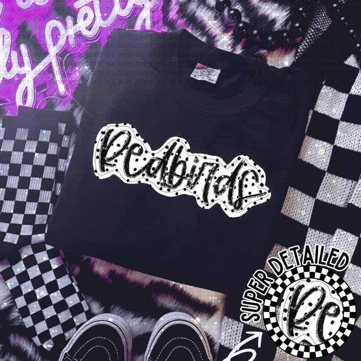 Simple Tymes – Engroshandel Sublimationstryk – Dotted Applique Teams DTF-print52