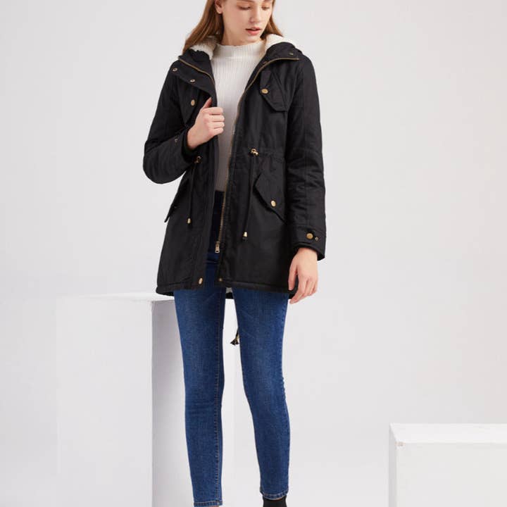 Marayn - Wholesale Parka - Women's - 2025 Autumn Winter Womens Thick Hooded Parka Coat23