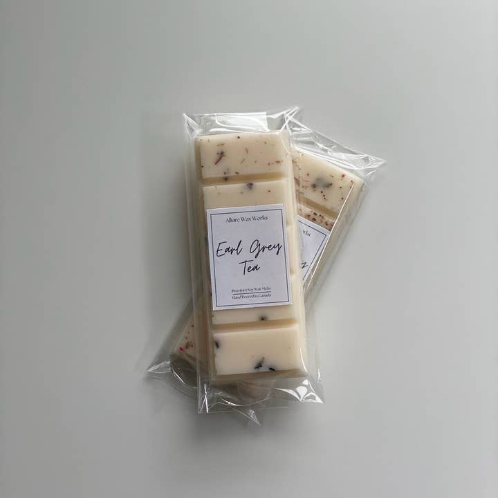 Allure Wax Works – wholesale Wax melt – Earl Grey Tea Snap Bar Wax Melt
