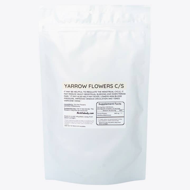 Herb To Body - Wholesale Herbs - Yarrow Flowers C/S