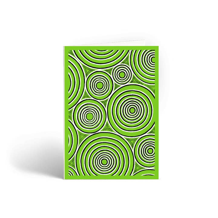 Raindrop Greetings Card for wholesale by Cressida Bell