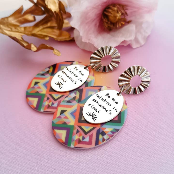 Rainbow Earrings for wholesale by Pampa Mia