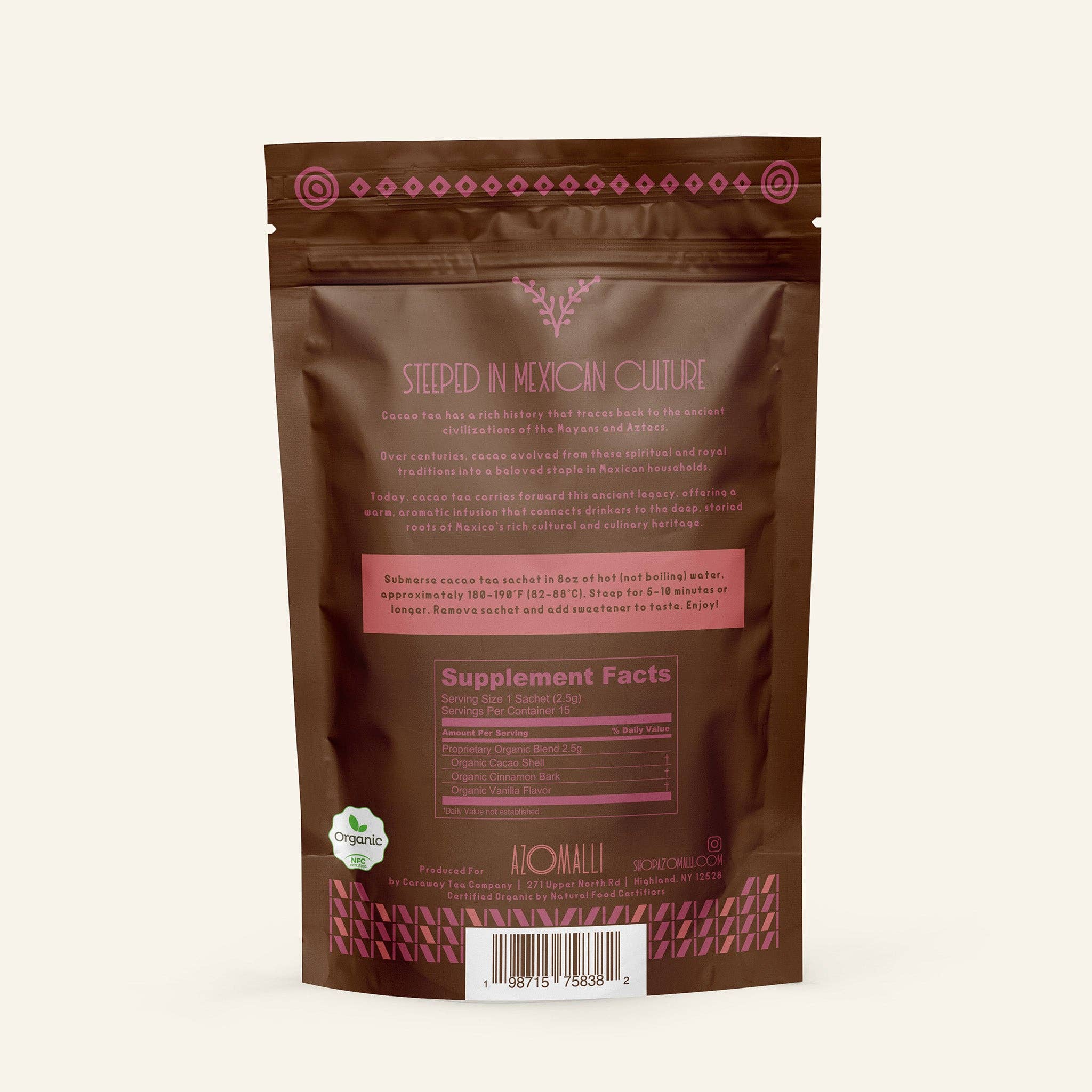 Azomalli - Wholesale Tea Bags - Mayan Elixir1