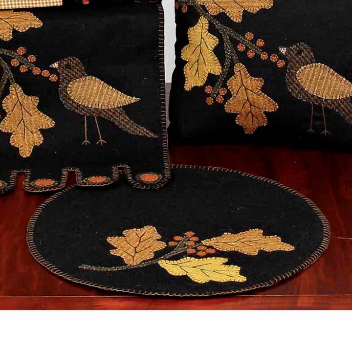 Good Harvest Candle Mat for wholesale by Home Collections by Raghu