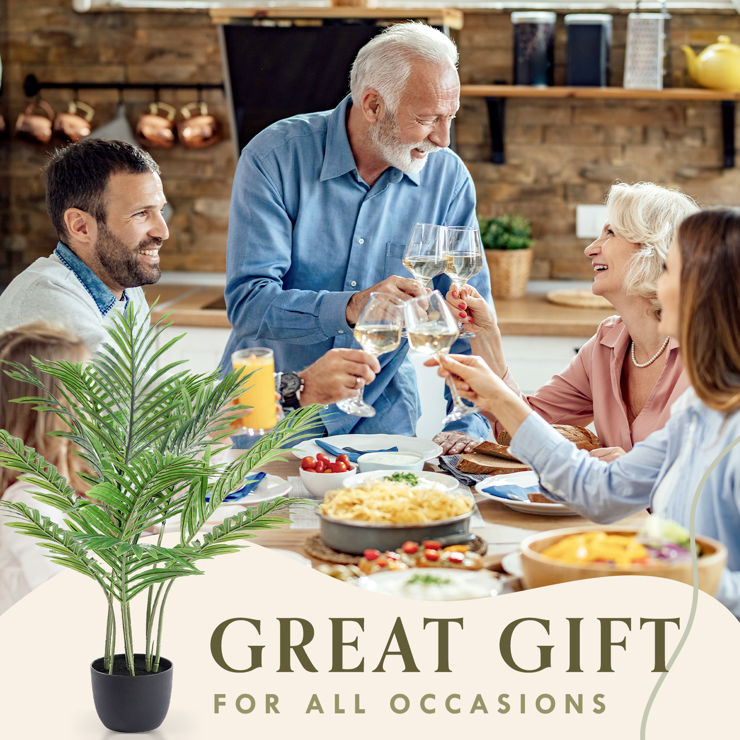 Forever Leaf - Wholesale Artificial Plant - Fake Areca Palm Tree 2 Feet5