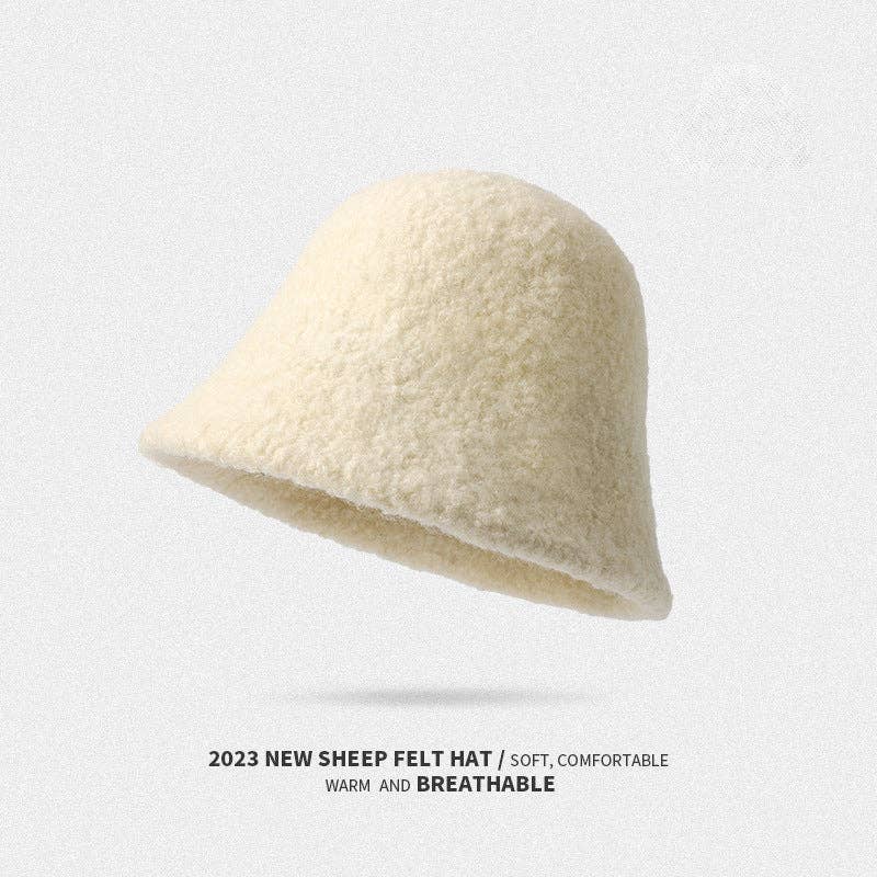 Funkyrel® Atzbranding Limited - Wholesale Bucket Hat - Women's - Haila - Elegant Bucket Hat for Fall and Winter8