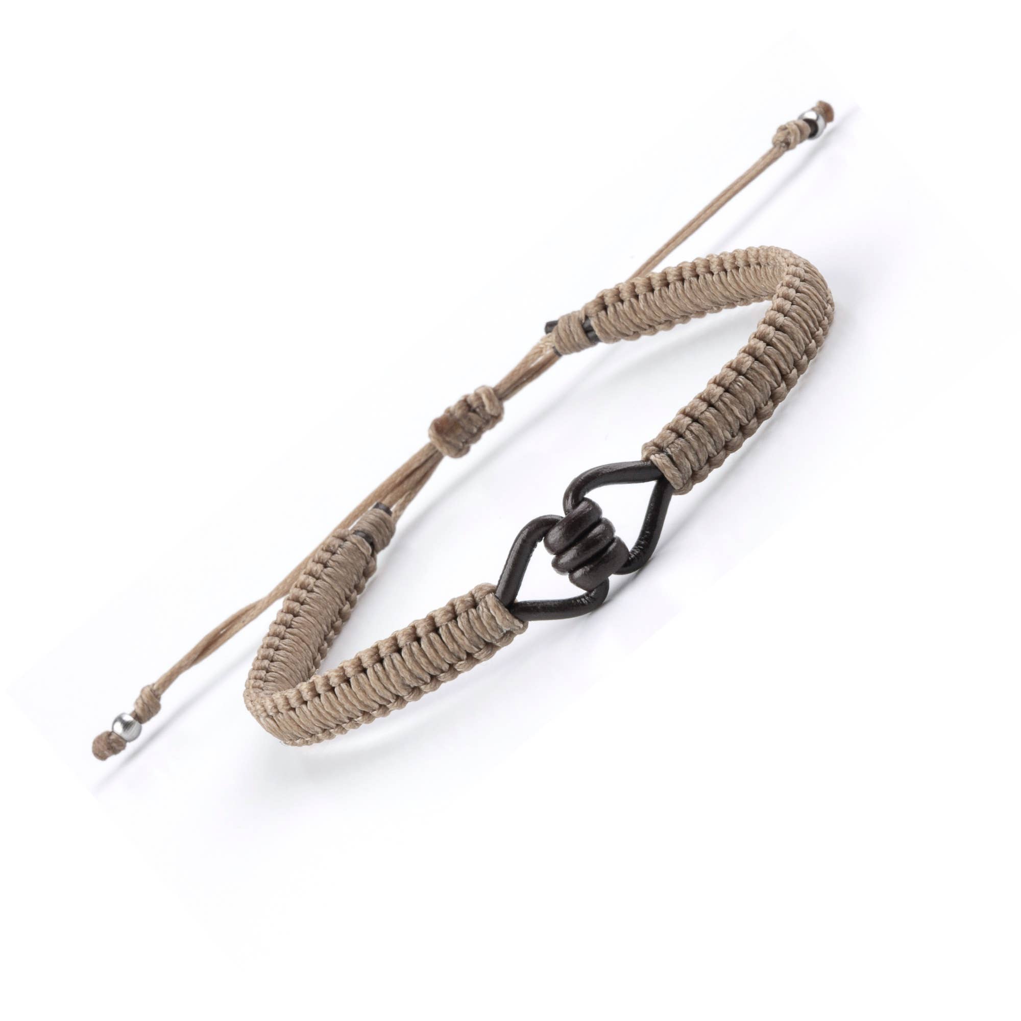 Makarla - Handmade Colombian Jewelry - Wholesale Woven/Braided Bracelet - Men's Leather and Macrame Bracelet | Mens Jewelry1