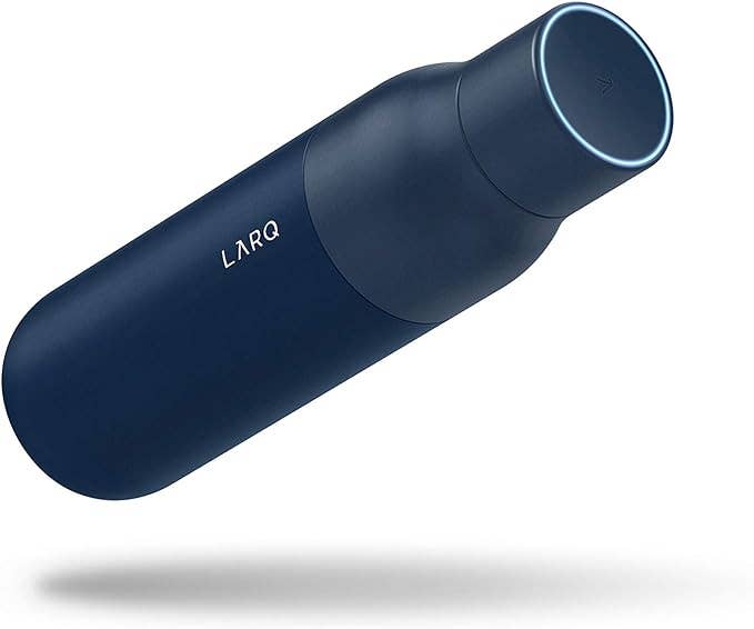 LARQ - Wholesale Water Bottle - LARQ Bottle PureVis 25oz - Self-Cleaning Water Bottle - Monaco Blue4