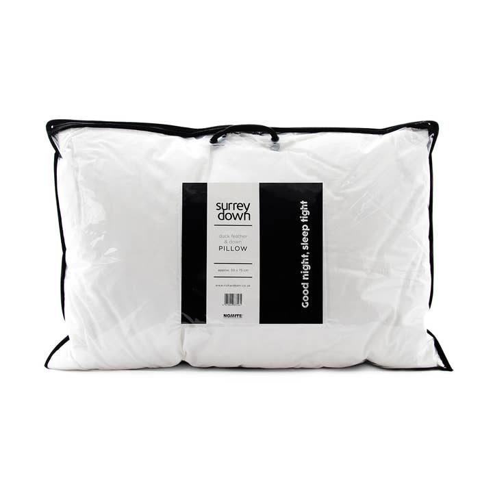 Richard Behr (UK) Ltd - Wholesale Bedding Pillow - Surrey Down Duck Feather and Down Pillow0