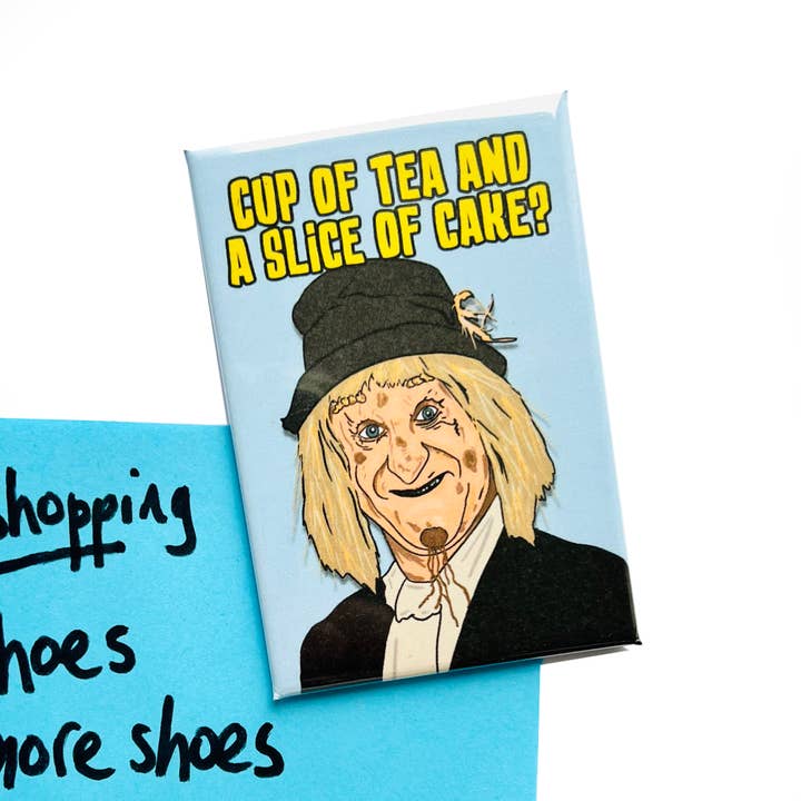Bite Your Granny - Wholesale Magnet - Worzel Gummidge 1970s TV Inspired Fridge MagnetÂ