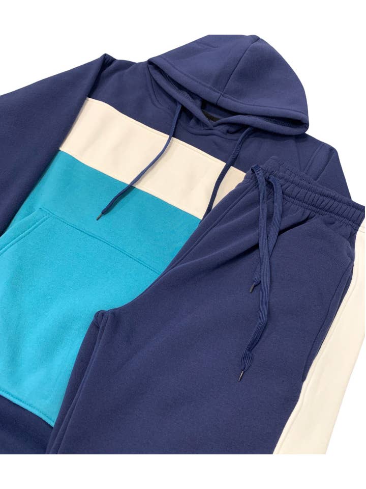 Royal Threads - Wholesale Tracksuit - Men's - Men’s 2-piece Winter Fleece Sweatsuit Pullover Hoodie & Jogg8