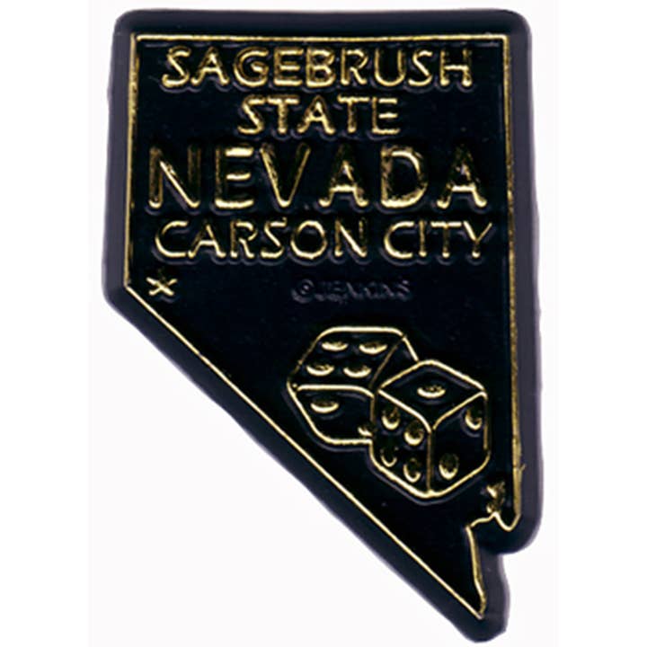 Jenkins Enterprises - Wholesale Magnet - Nevada Magnet 2d 50 State Black