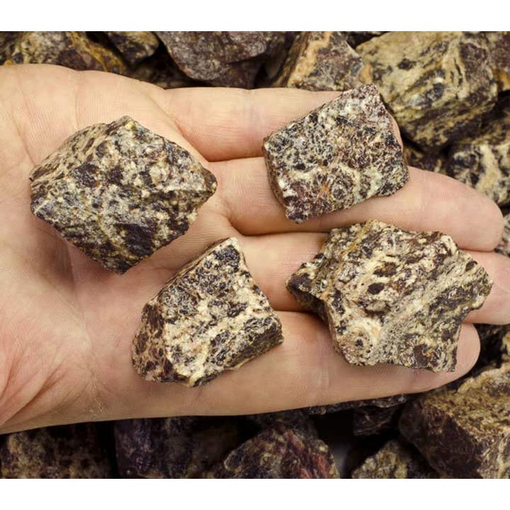 Fantasia Mining - Wholesale Spiritual Stone/Crystal - Rough Picasso Jasper - India - Raw Natural Stones (1 lb)