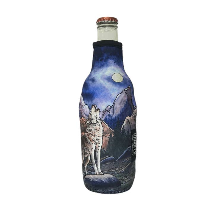 Hungry Like A Wolf 12oz Bottleneck Sleeve for wholesale by Drink Handlers