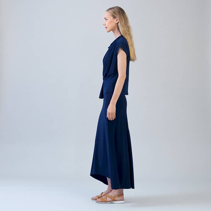 Clara Sunwoo - Wholesale Knit Top - Women's - T293 - Drape Neck Loop Front Top16