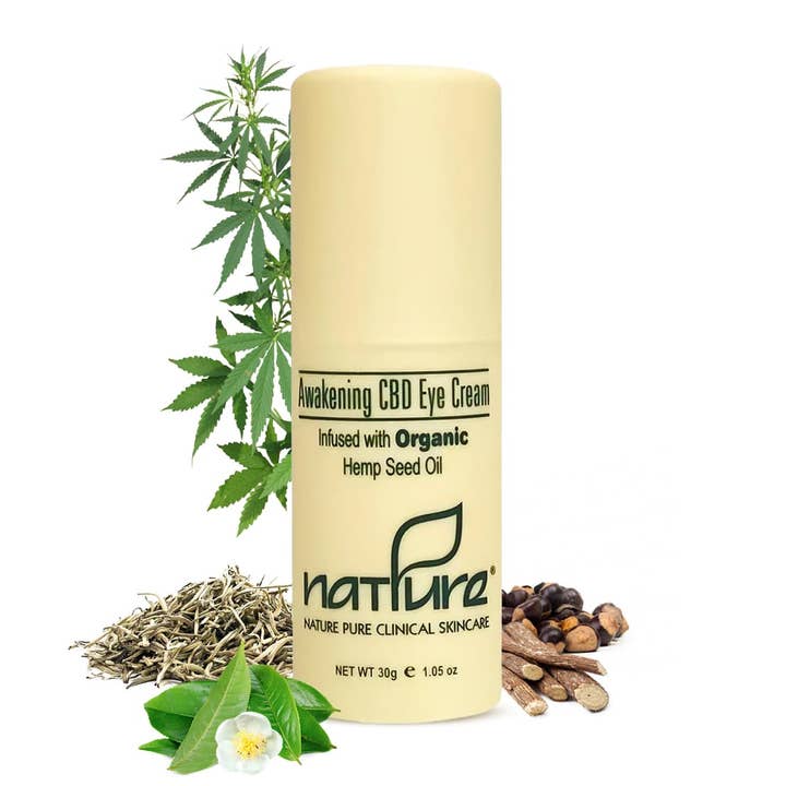 Awakening CBD Eye Cream for wholesale by NATPURE Clinical Skin Care
