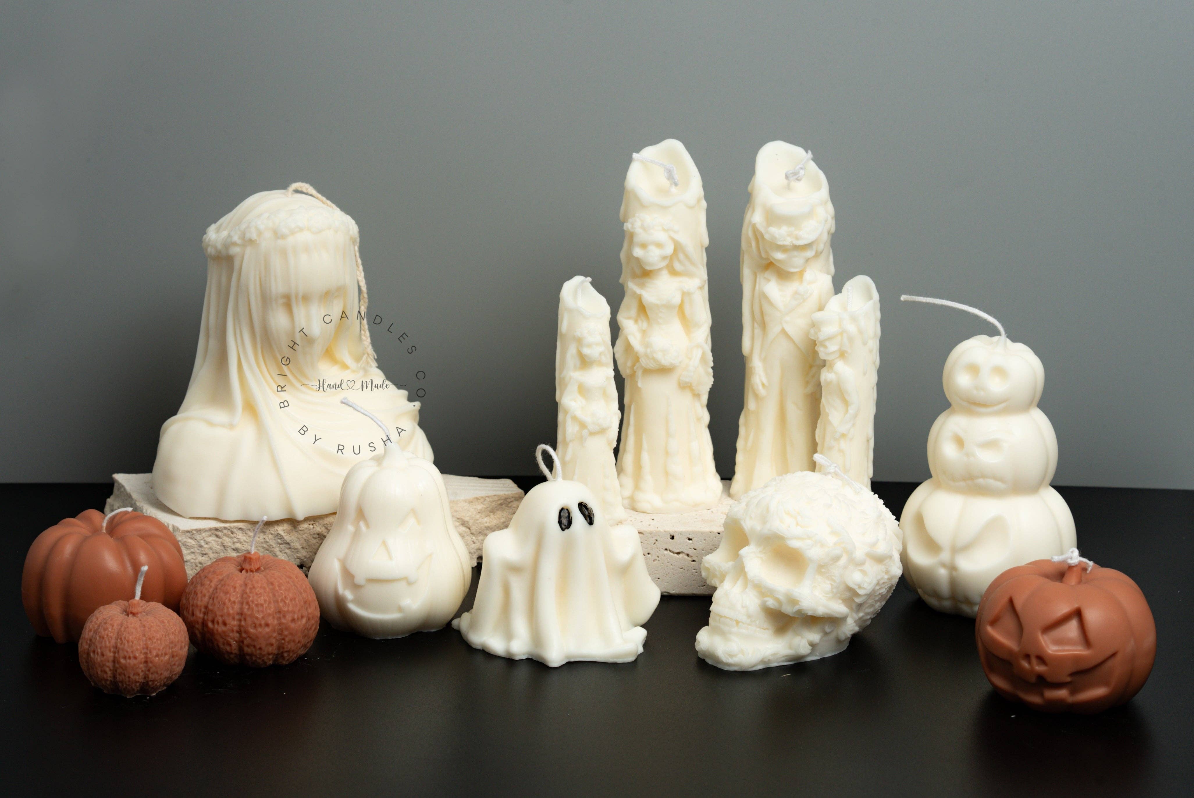 Bright Candles Co. - Wholesale Novelty candle - Halloween Cute Ghost Candle1