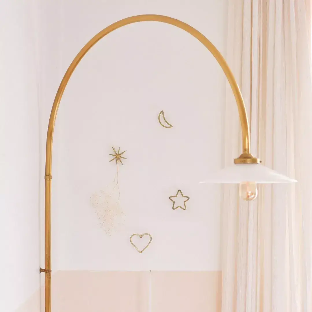 High crafty – Gancho de parede por atacado – Gancho de Parede em Latão Dourado em Forma de Coração – Cabide de Parede Marroquino Feito à Mão1