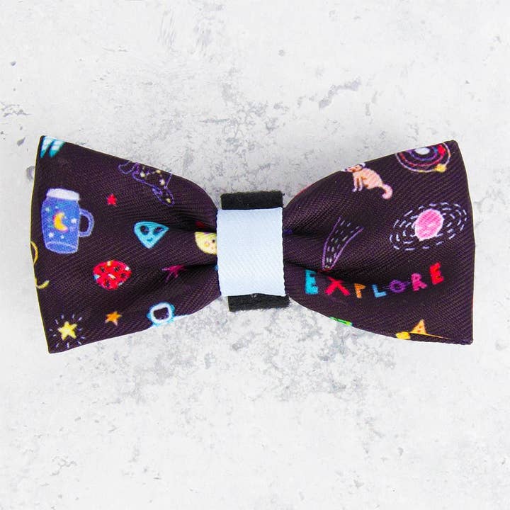 Bow Tie - COLOUR DROPS® - Space Paws for wholesale by Bailey and Coco