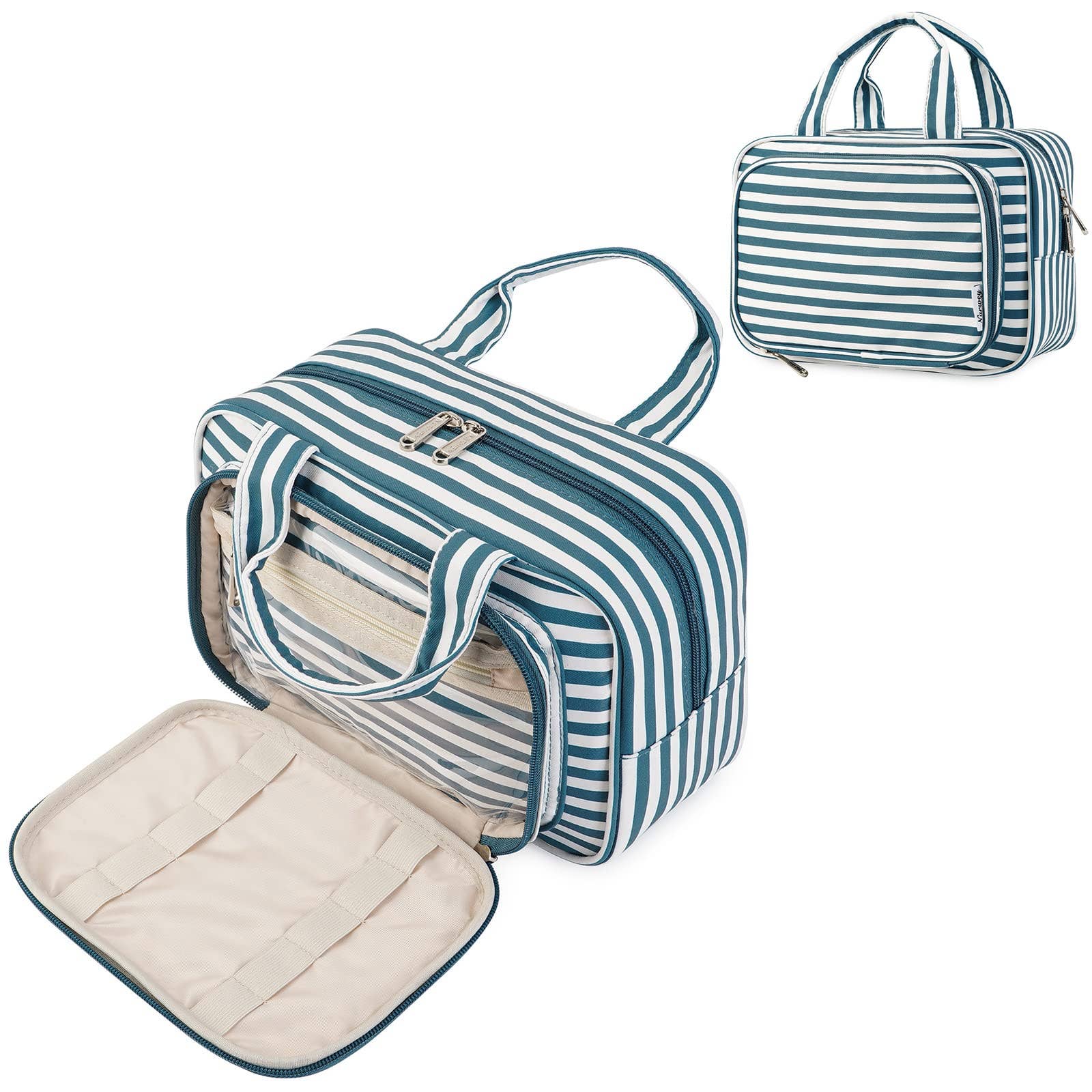 wandf – bolsa de maquilhagem e cosméticos por atacado – Necessaire grande para maquiagem e organizador de cosméticos para viagem17