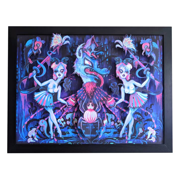 Camille Rose Garcia Lolita Phantasma Pop Up Poster for wholesale by Poposition Press