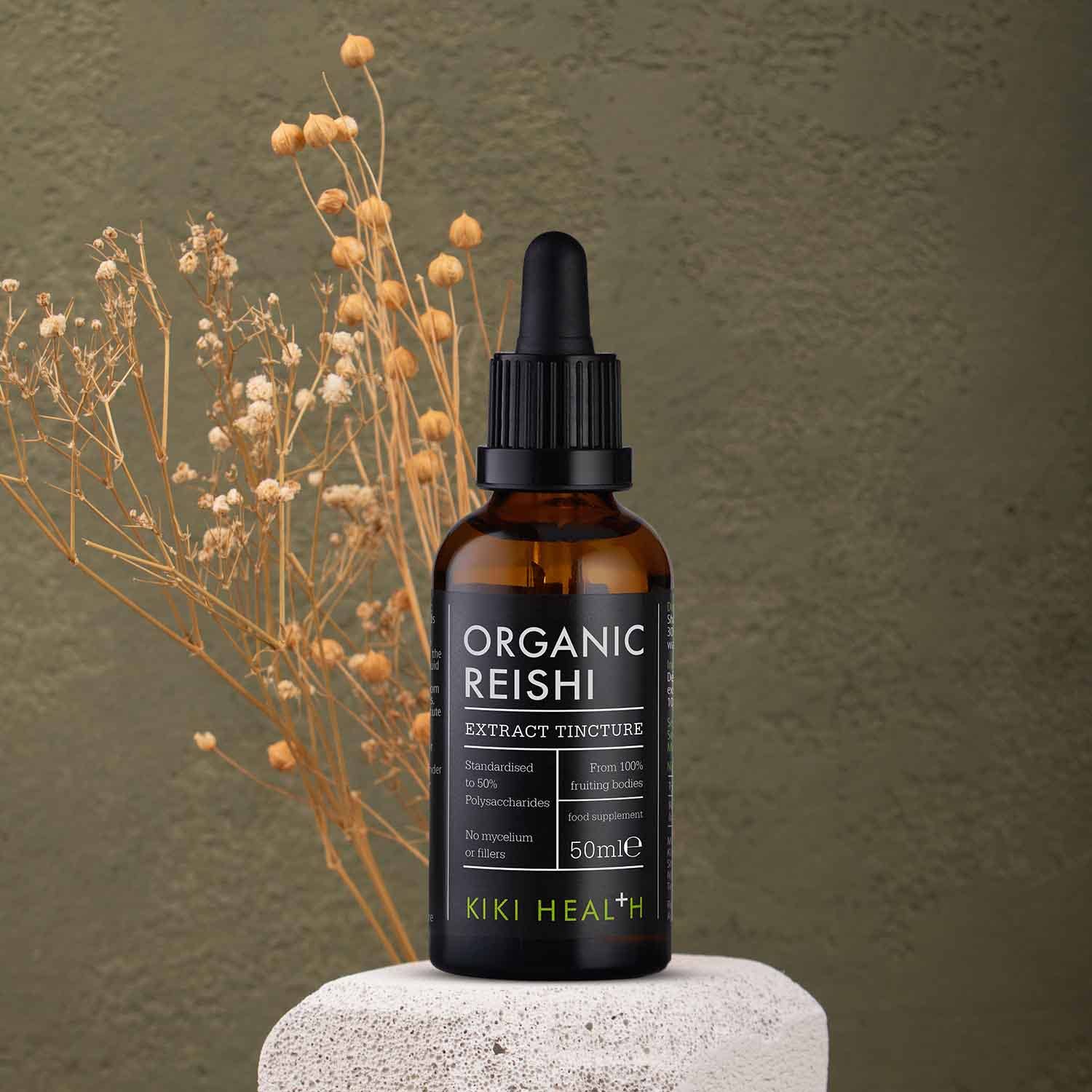 KIKI Heath – wholesale Tincture – Organic Reishi Mushroom Extract Tincture - 50ml3