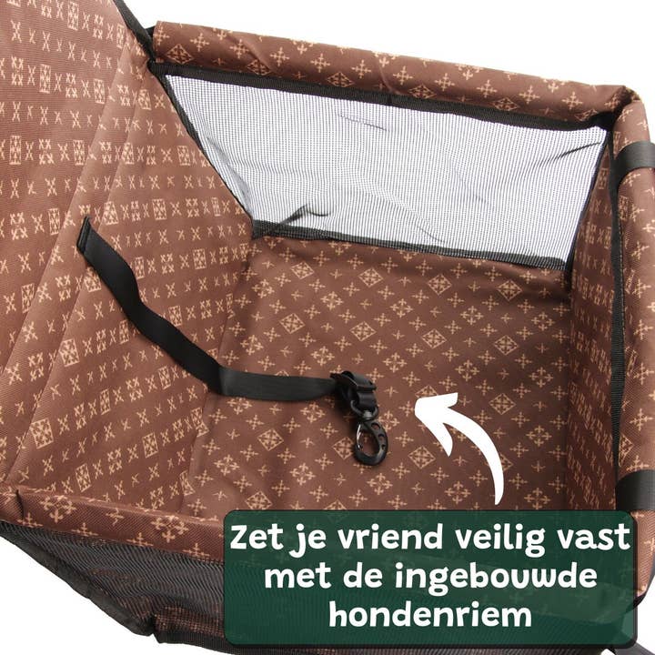 Tan Foldable Car Seat Dog Designer for wholesale on Faire4