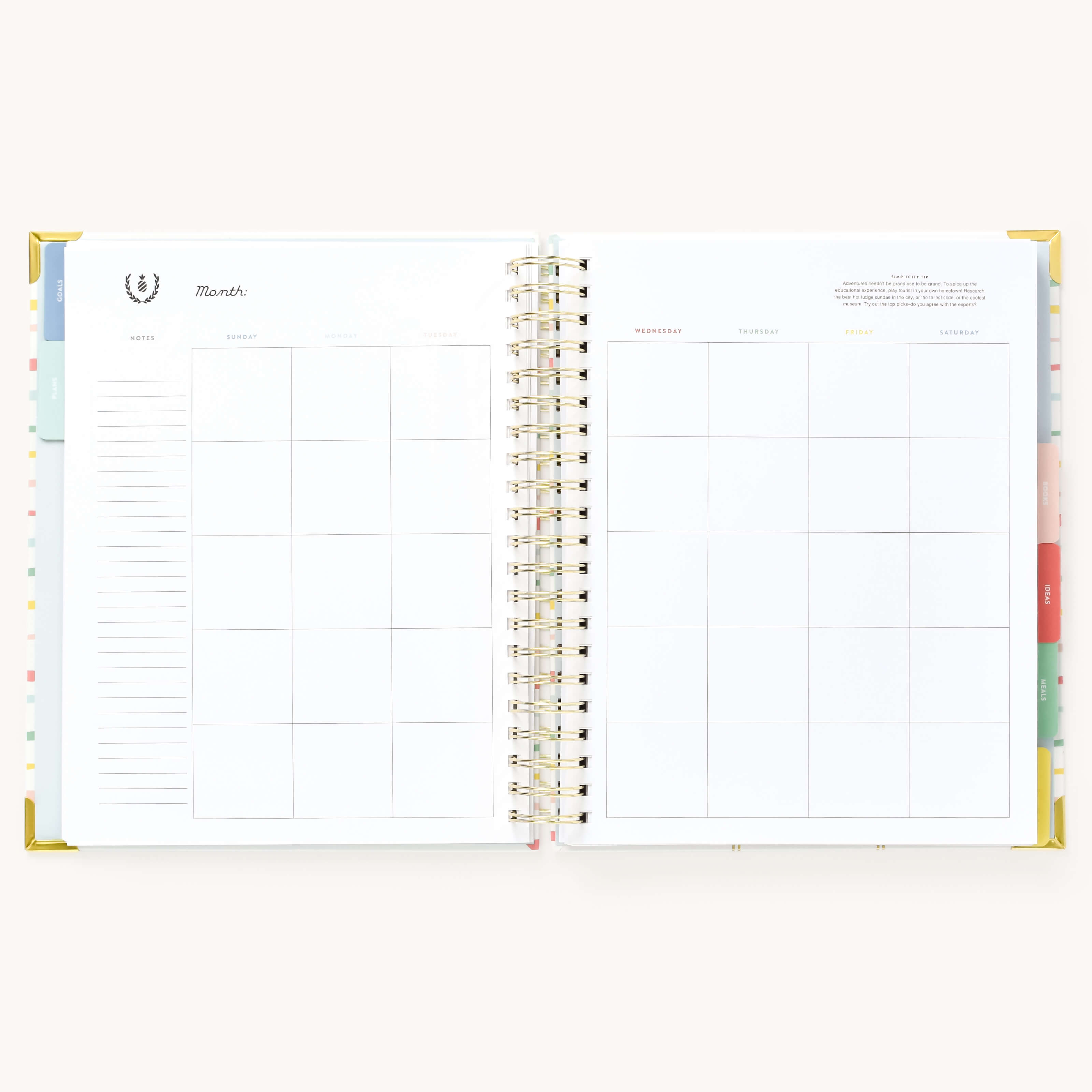 Simplified by Emily Ley – Engroshandel Planner – Hjemmeskoleplanlægger7
