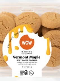Gluten-Free Vermont Maple 8 oz Bakery Tubs for wholesale by WOW Baking Company