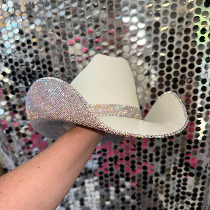 Rhinestone Cowgirl - Wholesale Cowboy Hat - Women's - The Cowgirl hat in Ab Rhinestones