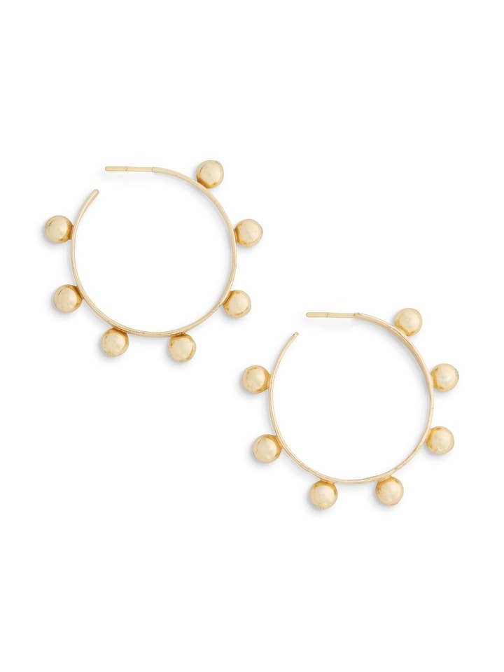 Jamie Hoop Earrings | Medium for wholesale by Ever Alice Studio