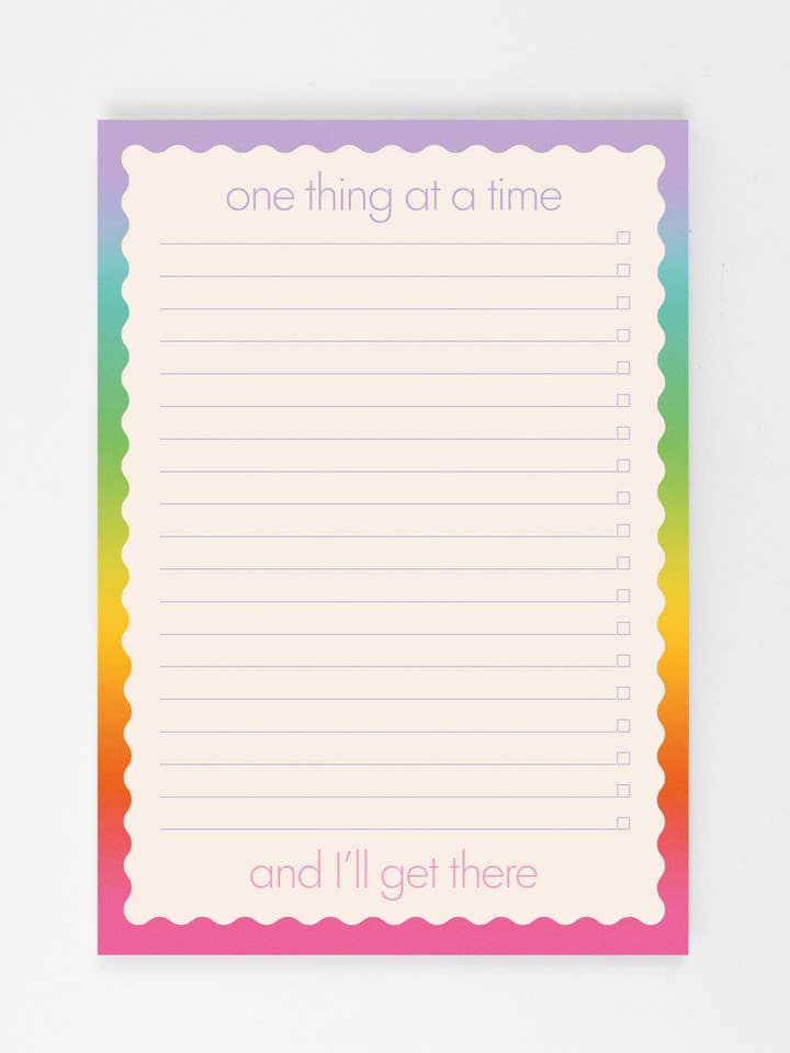 A4-notitieblok — één ding tegelijk voor wholesale door KIOSK