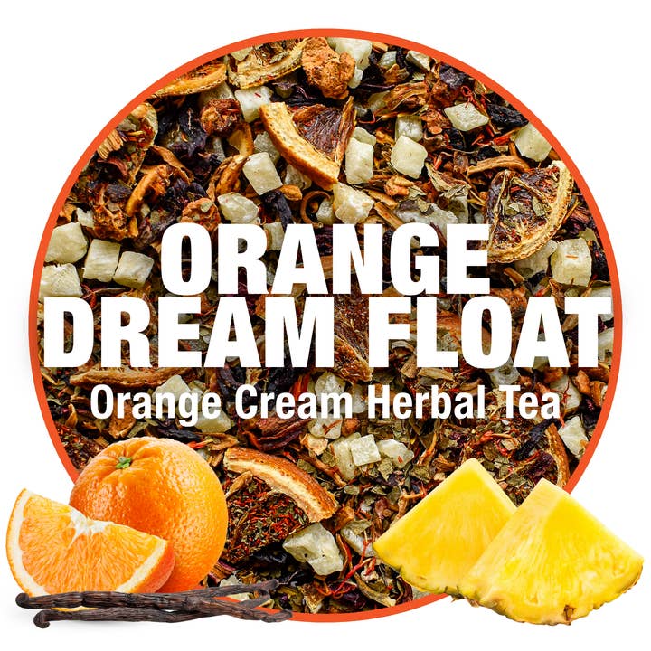 Orange Dream Float - Orange Cream Herbal Tea for wholesale by Tiesta Tea Company