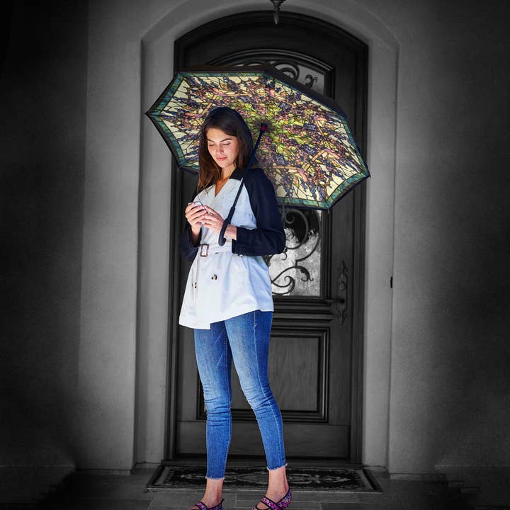 Nupouch / Nufoot - Vente Parapluie – femme - Parapluie inversé Topsy Turvy - 31 couleurs et motifs magnifiques60