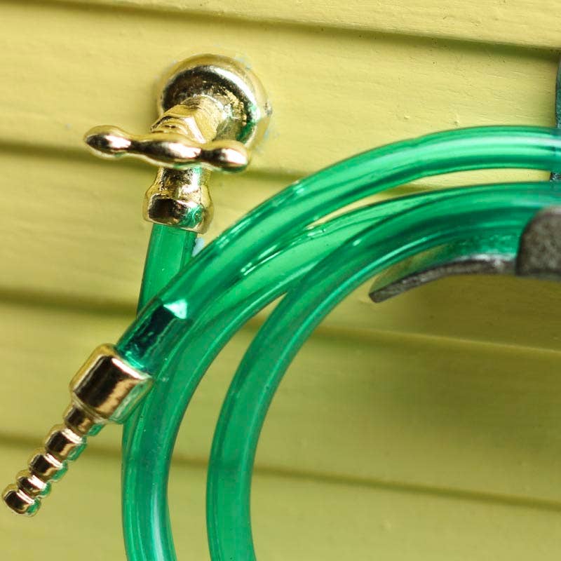 Factory Direct Craft - Wholesale Outdoor Ornament/Decor - Dollhouse Miniature Garden Hose 1
