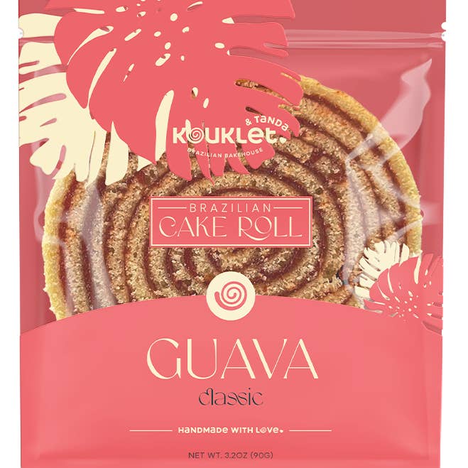 Kouklet Brazilian Bakehouse - Wholesale Cake - Guava Cake Roll