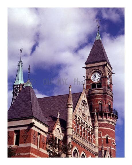 Old NYC Photos - Wholesale Art Print - The New York Public Library's Jefferson Market Branch0