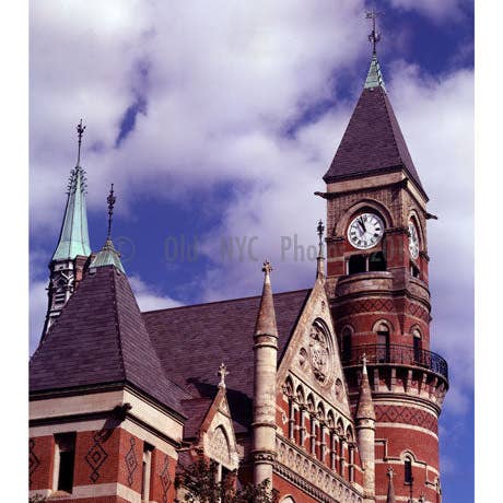 Old NYC Photos - Wholesale Art Print - The New York Public Library's Jefferson Market Branch
