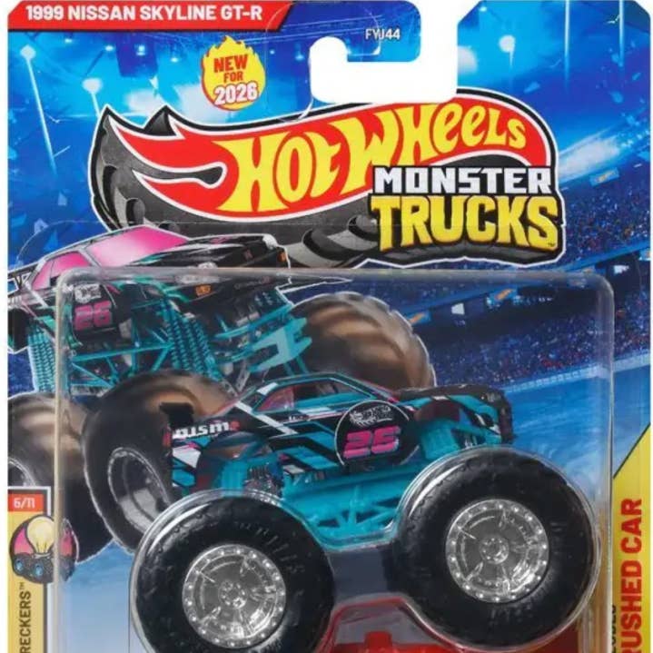 Mattel Hot Wheels Monster Trucks 2026 - NEW ASSORTMENT for wholesale by Empire Discount