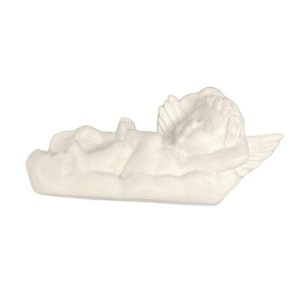 Factory Direct Craft - Wholesale Christmas Decoration - Mini Flat Back Resin Cherub Angel - Select Color2