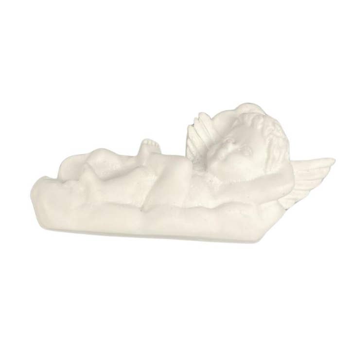 Factory Direct Craft - Wholesale Christmas decoration - Mini Flat Back Resin Cherub Angel - Select Color2